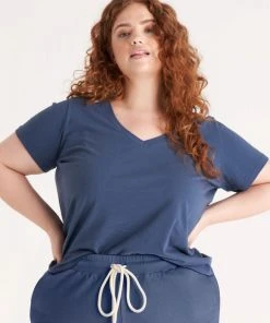 The Standard Stitch Clothing V Neck Tee