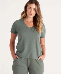 The Standard Stitch Clothing V Neck Tee