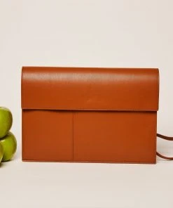 Allégorie Accessories Gala Apple Leather Tech Folio Bag
