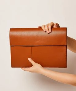 Allégorie Accessories Gala Apple Leather Tech Folio Bag