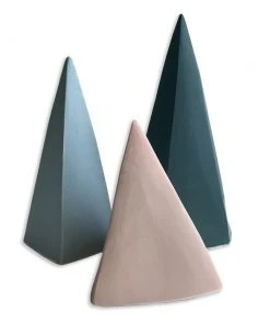 Lauren HB Studio Geo Porcelain Trees - Blush Home Goods