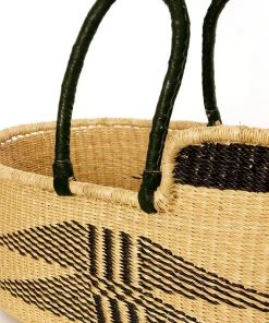 Swahili African Modern Home Goods Angel Wings Moses Bassinet Basket