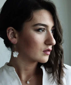 Giulia Letzi + META Jewelry Vita Upcycled Hoop Earrings 2 Giulia Letzi + META Jewelry Vita Upcycled Hoop Earrings