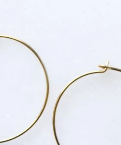 Giulia Letzi + META Jewelry Emma Upcycled Hoop Earrings - Blush