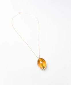 Abby Alley Recycled Glass Egg Necklace Jewelry