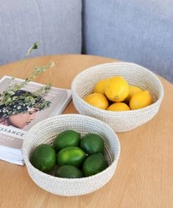 Korissa Glitter Bowl Set - White Home Goods