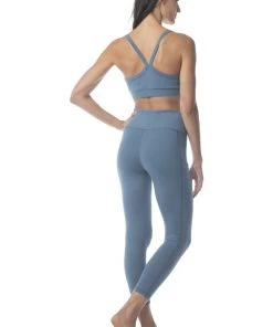Synergy Organic Clothing Go To Yoga Bra - Teal Sale