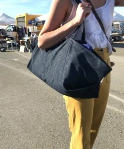 Aplat Grand Zero Waste Market Tote - Denim