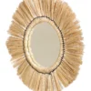 Casa Amarosa Grass Fringe Wall Mirror
