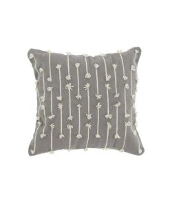 Kiliim Gray Sediments Throw Pillow Cover Home Goods