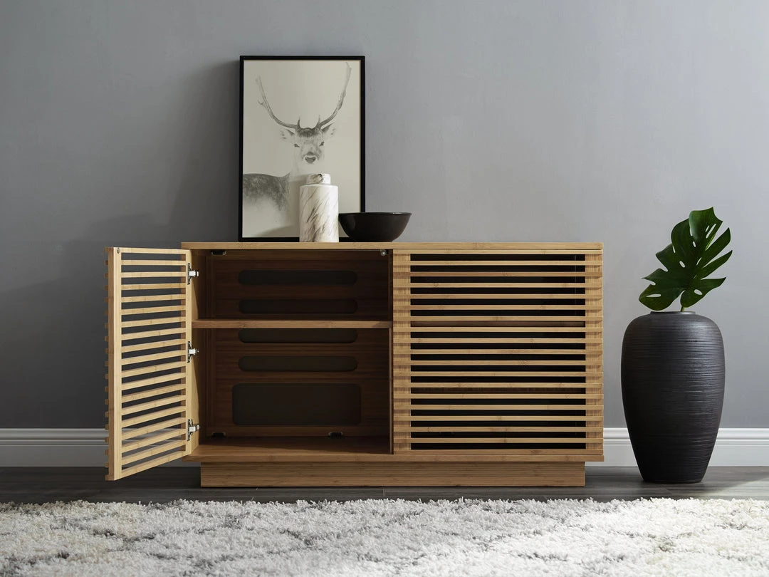 Greenington Furniture 48" Rowan Media Center - Caramelized 3 Greenington Furniture 48" Rowan Media Center - Caramelized