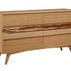 Greenington Azara Six Drawer Dresser - Caramelized Furniture