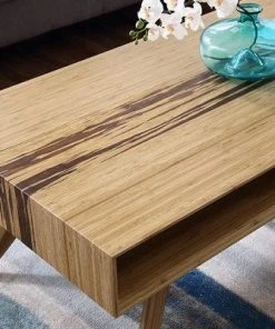 Greenington Furniture Azara Tiger Coffee Table - Caramelized 11 Greenington Furniture Azara Tiger Coffee Table - Caramelized