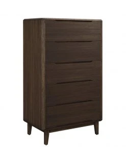 Greenington Furniture Currant Five Drawer Chest - Oiled Walnut