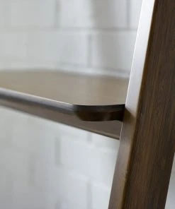 Greenington Currant Leaning Bookshelf - Black Walnut