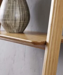 Greenington Currant Leaning Bookshelf - Caramelized Furniture