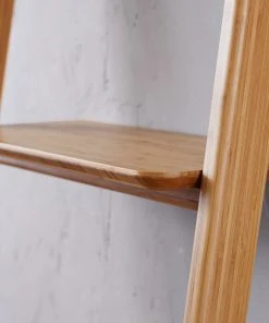 Greenington Currant Leaning Bookshelf - Caramelized Furniture