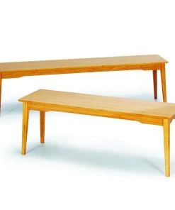Greenington Currant Long Bench - Caramelized Furniture