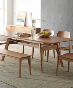 Greenington Currant Long Bench - Caramelized Furniture