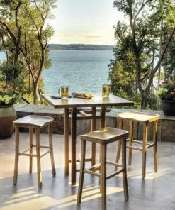 Greenington Furniture Tulip Counter Height Table - Caramelized