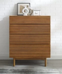 Greenington Furniture Ventura Four Drawer High Chest Dresser