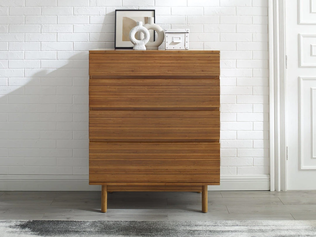 Greenington Furniture Ventura Four Drawer High Chest Dresser 2 Greenington Furniture Ventura Four Drawer High Chest Dresser