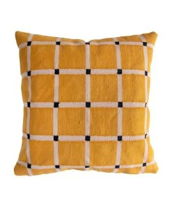 Leah Singh New Arrivals Grid Reversible Throw Pillow Cover