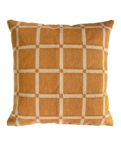 Leah Singh New Arrivals Grid Reversible Throw Pillow Cover