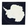Haptic Lab Home Goods Antarctica Map Throw Quilt