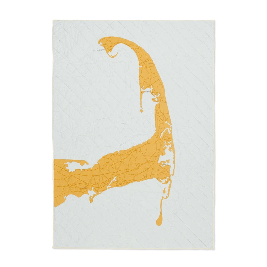 Haptic Lab Cape Cod Map Throw Quilt 3 Haptic Lab Cape Cod Map Throw Quilt