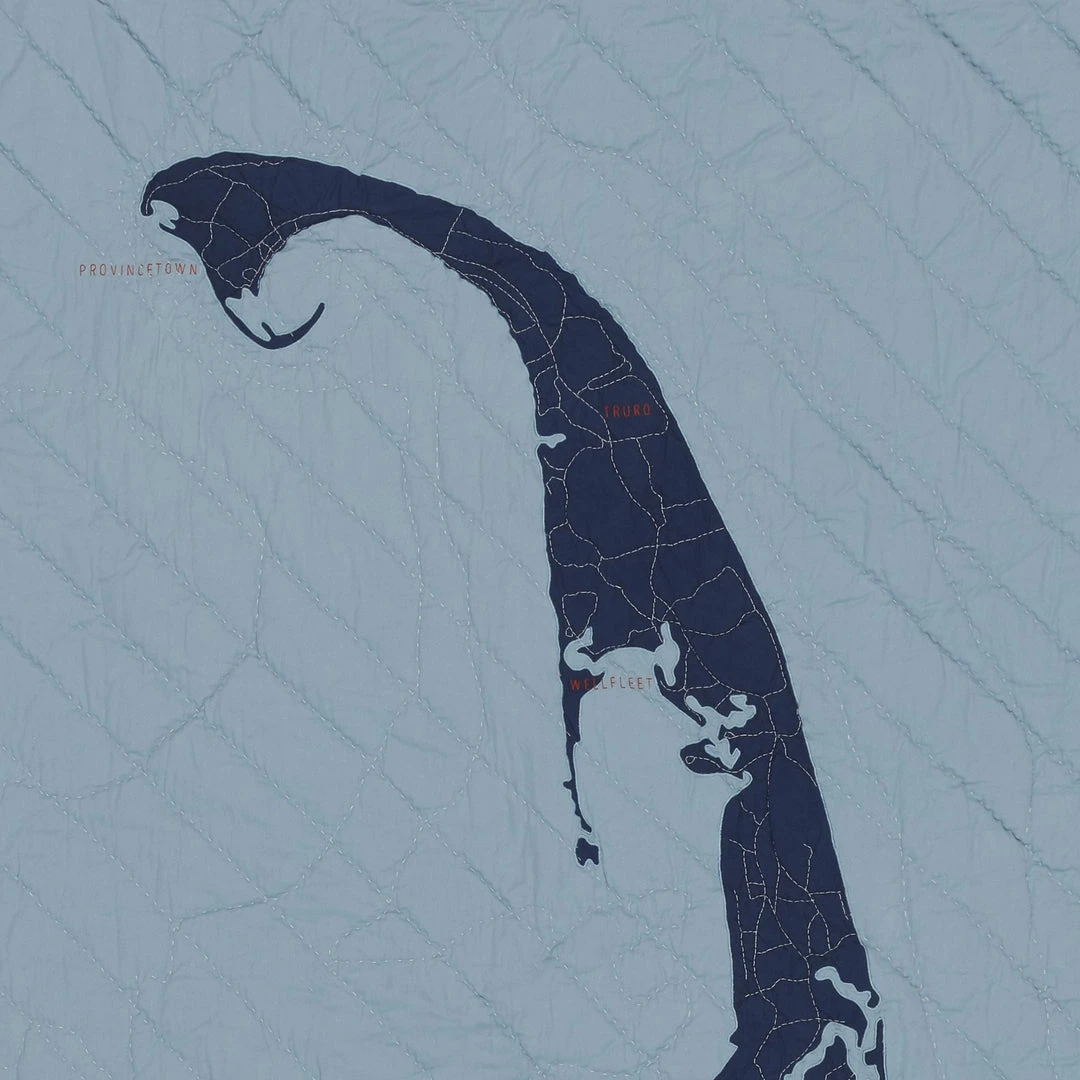 Haptic Lab Cape Cod Map Throw Quilt 4 Haptic Lab Cape Cod Map Throw Quilt