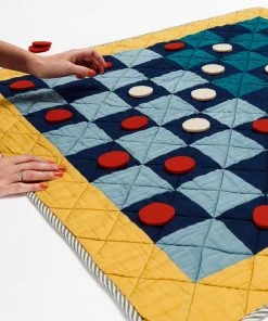 Haptic Lab Quilted Checkers Set