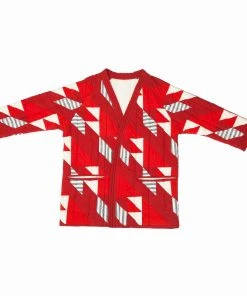 Haptic Lab Sale Flying Geese Quilt Coat