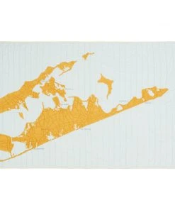 Haptic Lab Hamptons Map Throw Quilt