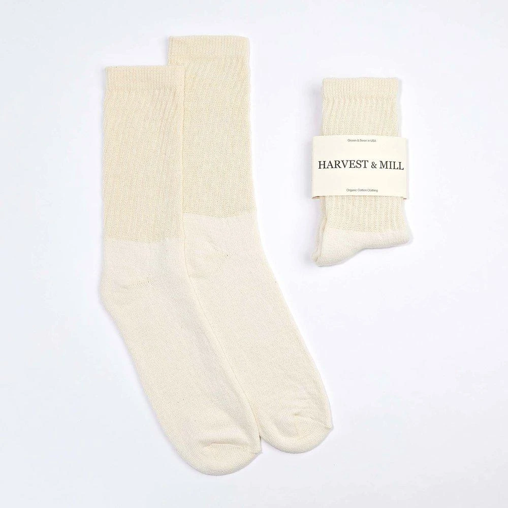 Harvest & Mill Men's 6 Pack Crew Socks 1 Harvest & Mill Men's 6 Pack Crew Socks