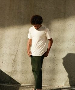 Harvest & Mill Men's Crew Tee - Natural