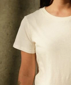 Harvest & Mill Clothing Natural Jersey Crew Tee 6 Harvest & Mill Clothing Natural Jersey Crew Tee