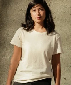 Harvest & Mill Clothing Natural Jersey Crew Tee