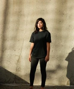 Harvest & Mill Unisex Style Crew Tee - Black