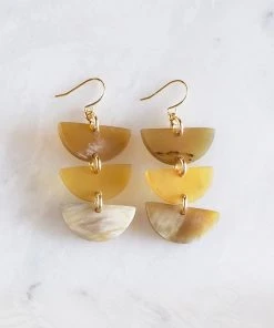 Hathorway Best Sellers Hanoi Crescent Horn Earrings