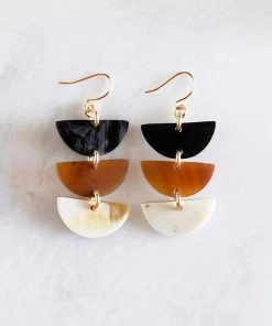 Hathorway Best Sellers Hanoi Crescent Horn Earrings