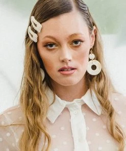 Hathorway Hoan Toan Horn Dangle Earrings Jewelry