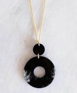 Hathorway Jewelry Hoan Toan Horn Pendant Necklace