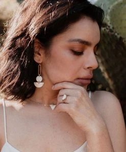 Hathorway Mat Trang Horn Crescent Ring Jewelry