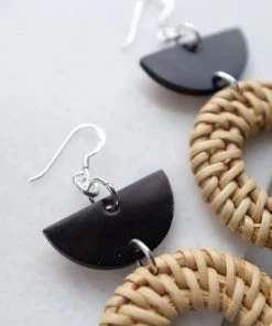 Hathorway Ninh Binh Crescent Horn Earrings