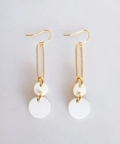 Hathorway Sa Dec Drop Horn Dangle Earrings