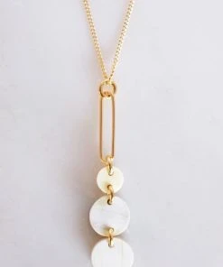Hathorway Jewelry Sa Dec Drop Horn Pendant Necklace