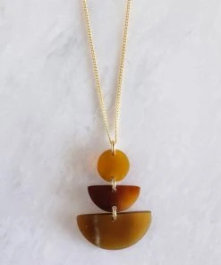 Hathorway Saigon Horn Pendant Necklace