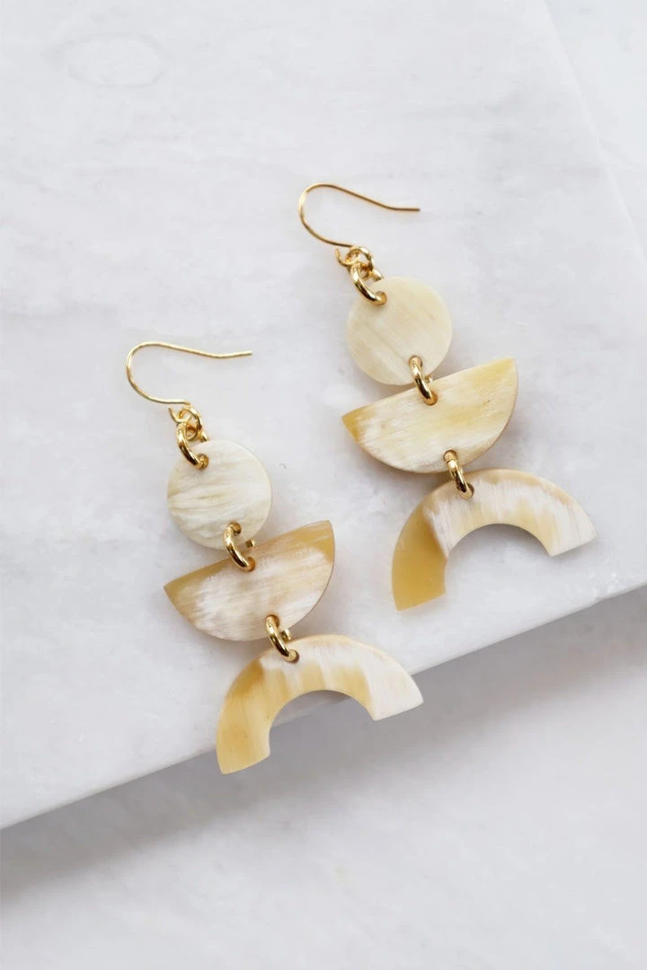Hathorway Vui Mung Horn Earrings Best Sellers Hathorway Vui Mung Horn Earrings Best Sellers