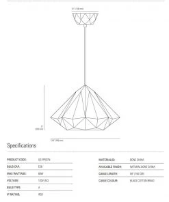 Ameico Hatton 2 Pendant Light Lighting
